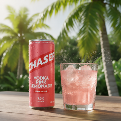 12X CHASER VODKA PINK LEMONADE 7.0%
